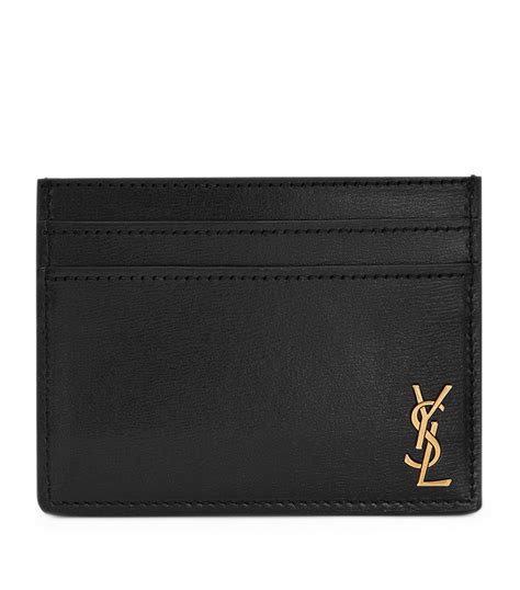 ysl card holder chain|YSL card holder for men.